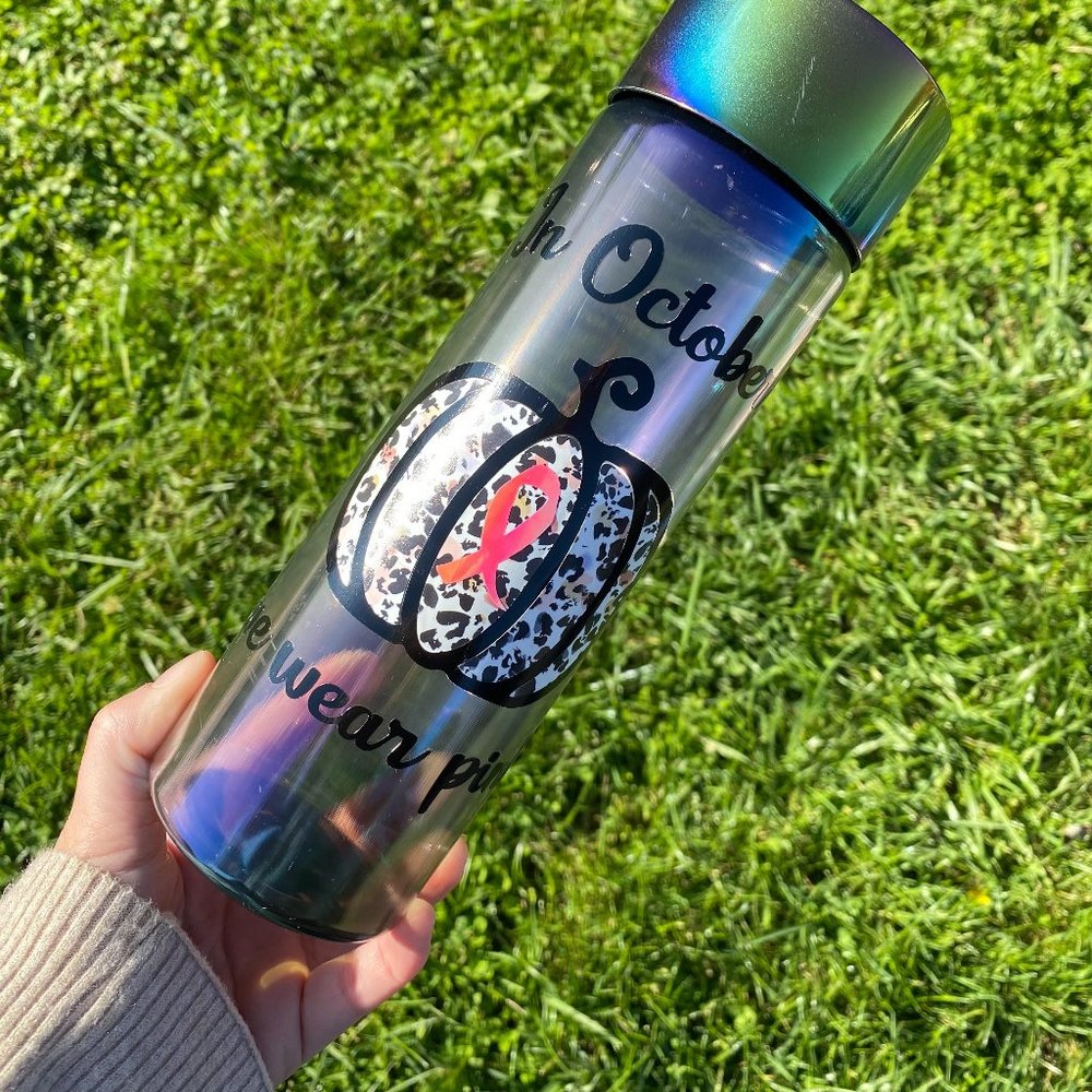 Breast Cancer Awareness Bottle